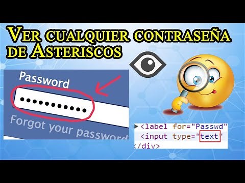 View password with asterisks