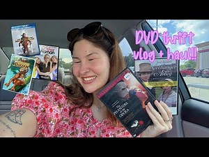 thrifting for physical media!!! 💿 | DVD haul!!