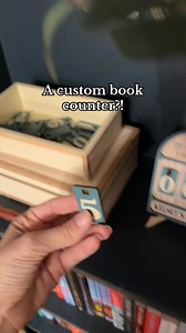 Isn’t this book counter so cute?! Linked on our LTK or Amazon storefront | Newbuild Newlyweds