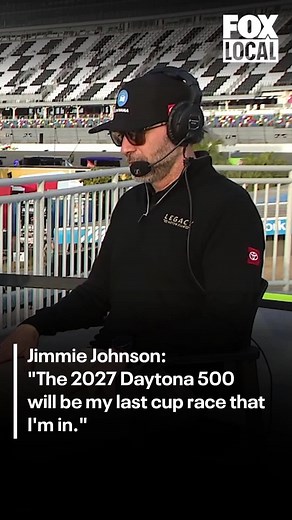 Jimmie Johnson Announces Retirement from NASCAR