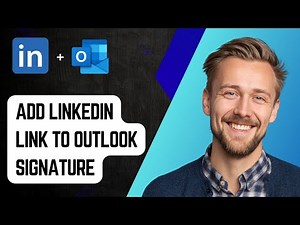 How To Add Linkedin Link To Outlook Signature [2025 Guide]