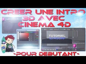 *TUTO* créer une intro 3D avec cinéma 4D (pour débutant)