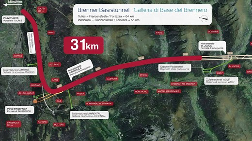 Wir sind durch🦾 Um 08:27 Uhr bohrte sich die Tunnelbohrmaschine „Günther“ durch die letzten Gesteinsbrocken des knapp 17 km langen Brenner Basistunnel Erkundungsstollens. Der Durchschlag bedeutet die Verbindung der beiden größten Baustellen auf österreichischem Projektgebiet. „Günther“ hat sich seit Mai 2017 durch jahrmillionenalte bis zu 1000 Meter tief liegenden Gebirgsformationen gegraben. Glück auf 🍀 | Österreichische Bundesbahnen (ÖBB)