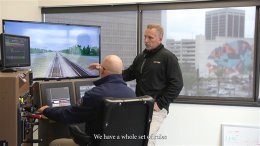 CSX is leading the way in rail #safety training and #innovation with our advanced locomotive simulators! These hands-on tools let our engineers practice real-world scenarios, sharpen critical skills, and build confidence—all within a safe, controlled environment. #SafeCSX | CSX