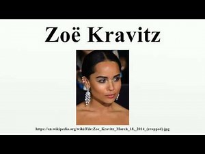 Zoë Kravitz