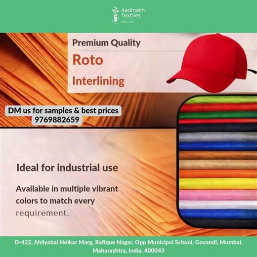 ROTO Interlining | Best Quality Interlining for Garments | Wholesale