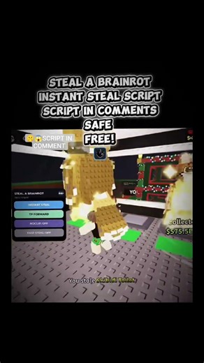 STEAL A BRAINROT SCRIPT 2026 | INSTANT STEAL | KEYLESS| WORKING 100% #stealabrainrot #roblox #foryou