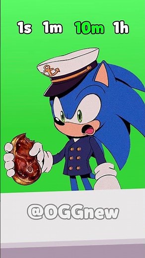1 Second ⏱️ vs 1 Hour ⏳ — What Will Sonic Choose? 🤔#SonicTheHedgehog #Sonic #Shorts