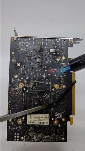 🔥 Melting the Back of a GPU — What Happens Next Will Shock You! 😳💥