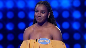Ashlynn Allison = The A Team! We love it when a plan comes together. 🤜🤛👯‍♀️ #FamilyFeud #SteveHarvey | Family Feud