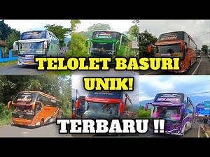 KOMPILASI TELOLET BASURI TERUNIK !! Banyak Bus Yang Pasang Klakson Telolet Basuri 🔥