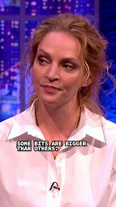 532K views · 1.9K reactions | Uma Thurman hilariously breaks down the “bits” and movie tricks while staying clothed. #UmaThurman #JonathanRossShow #MovieSecrets #kill bill #FilmTalk | The Jonathan Ross Show | Facebook