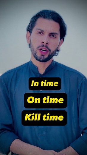 In time,on time,kill time in English grammar #intime #ontime #killtim #englishwithlaalkhan
