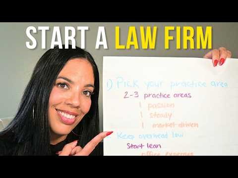 HOW TO OPEN A LAW FIRM FROM SCRATCH IN 2026