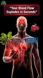 Your Blood Flow Changes After Beetroot — Did You Know? 🩸🔥😱 Beetroot doesn’t just color your plate. 🩸 It signals your blood vessels to widen, improves circulation, and boosts oxygen delivery to your brain and muscles. This is what really happens inside your body. #Beetroot #BloodFlow #NitricOxide #HeartHealth #BrainHealth #BodyScience #NutritionFacts #MedicalAnimation #HealthTok #FYP | NutriToon Lab