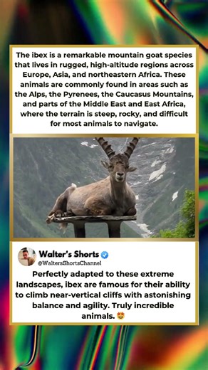 The Cliff-Climbing Masters of the Mountains 🐐⛰️