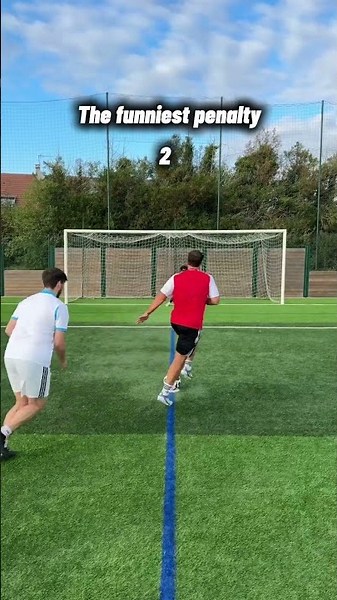 The Funniest penalty 😂 #football #humor