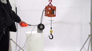 3 in 1 Electric Hoist Winch, 1100lbs Portable Electric Winch with Remote, 1500W 110V Heavy Power Winch Crane, 16ft Lifting Height, Overload Protection for Forests, Factories, Construction Sites