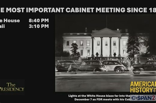 Inside the White House on December 7, 1941