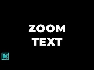VSDC Tutorial : Zoom Text Animation