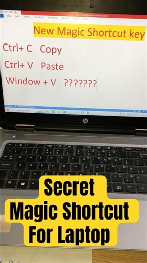 How to Copy and Paste Multiple Items in Windows 10/11 | Computer Shortcut key 🚀 #Shorts