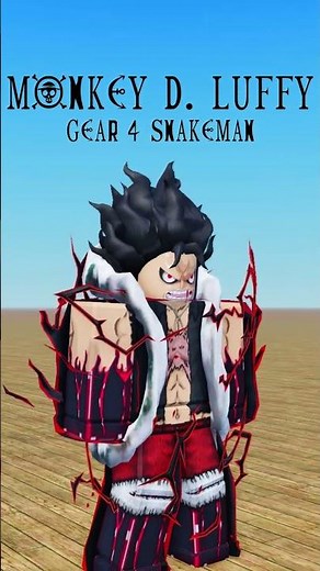 Roblox Cosplays: Luffy (Snakeman)