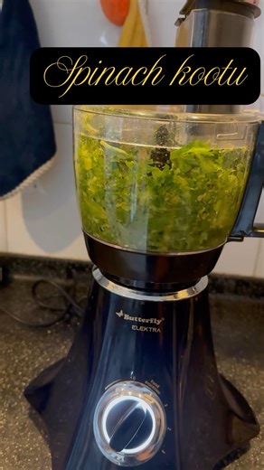 Spinach Kootu Made Easy Using Food Processor 🥬 #foodprocessor #easyrecipe #healthycooking