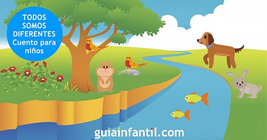 Todos somos diferentes - Cuento para niños sobre la diversidad y la inclusión