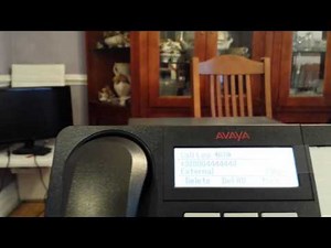 Avaya IP office Call log and redial