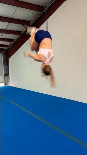 Round Off, Back Handspring, Layout & 2 to Back Tuck! 🤩🎥✨
