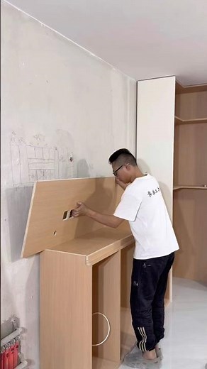 Kitchen Cabinet Installation | Perfect Fit Around Plumbing & Electrical #woodworking