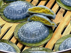 80K views · 1K reactions | Blue Pea Angku Kuih (Low-Sugar Pumpkin...
