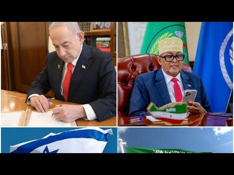 Isreal officially announces its recognition of Somali land as a sovereign state
