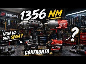 AVVITATORE A IMPULSI DA 1356Nm TESTIAMO IL 1356Nm "DIFETTOSO"😎 #parkside