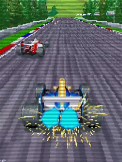 This game is one of the last and most impressive sprite scaling arcade racers · Slipstream (Arcade, Capcom, 1995) #retrogaming #nostalgia #videogames #racing