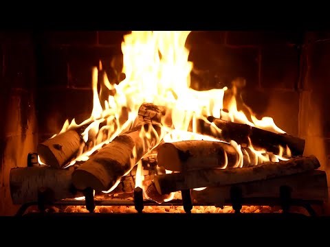THE WARMEST FIRE: Up Close Fireplace 4K (8 HR) | Deep Crackle & Burning Logs