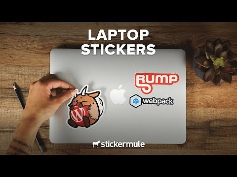Laptop stickers – Sticker Mule