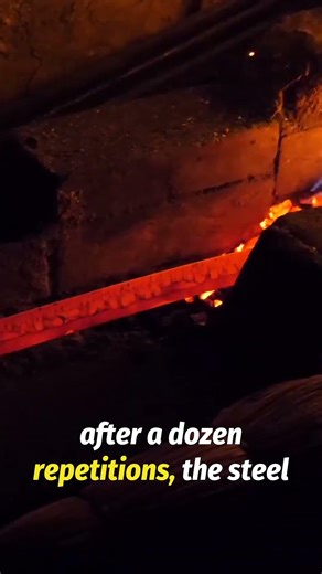 Japanese Swordsmiths Fold Steel 20 Times for Perfect Katana