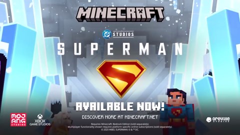 Minecraft Official Superman DLC Teaser Trailer