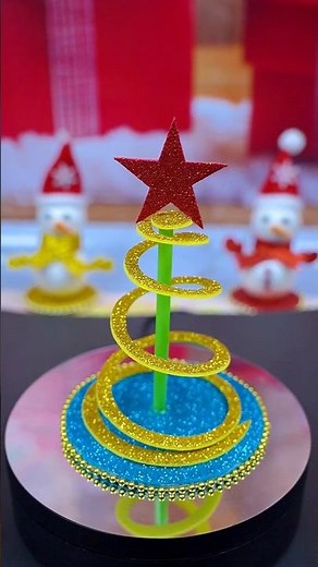 Homemade Christmas Tree🌲 Foam Sheet Crafts😍