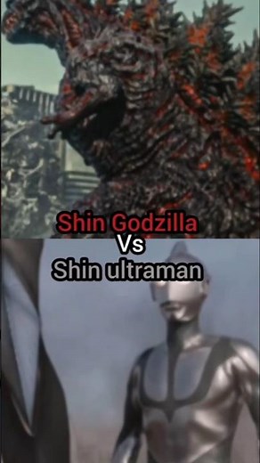 shin Godzilla vs shin ultraman edit #godzilla #kaiju #ultraman #shingodzilla #shinultraman