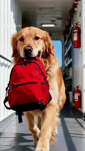 🚢⚡ Explosion Averted! A Dog and a Drone Stop a Cruise Ship Disaster!#shorts #dog #cute #drone #hero