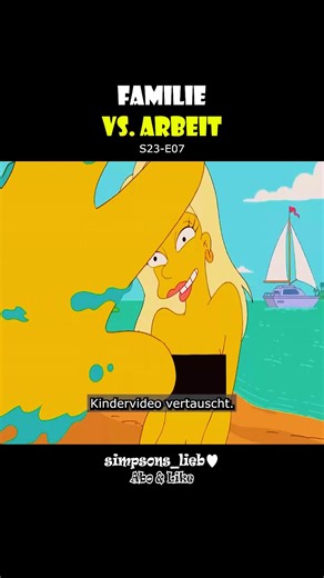 Familie vs. Arbeit / S23-F07 / Simpsons / Deutsch