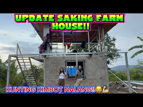 UPDATE SAKING FARM HOUSE MGA TAO🥰#pekengkoreana #buhayprobinsya #vlog