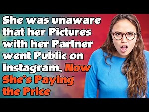 She was unaware that her Pictures with her Partner went Public on Insta, Now She's Paying the Price