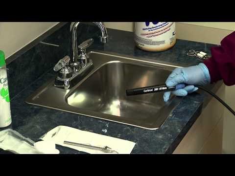 Cavitron Air Polishing Set Up