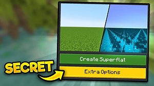 Minecraft Bedrock Has SECRET Custom Superflat NOW!