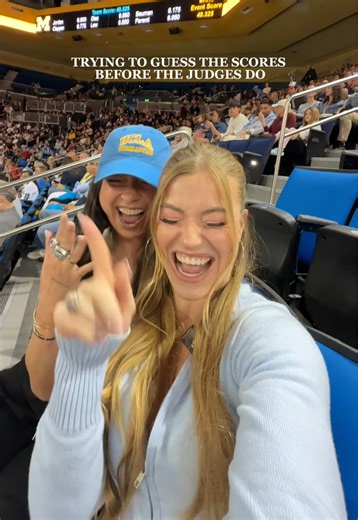 It’s almost like we did gymnastics at UCLA or something👀🤸🏼 #ucla #gymnastics #alumni #night #challenge