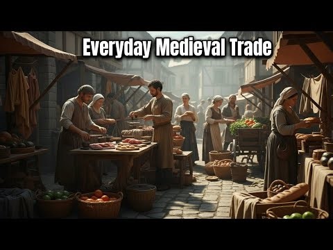 How a MEDIVAL Market Operated in Everyday Life To Fall Asleep To