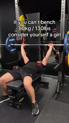 Bench 60kg (130lb) Strength Standard: What it Means